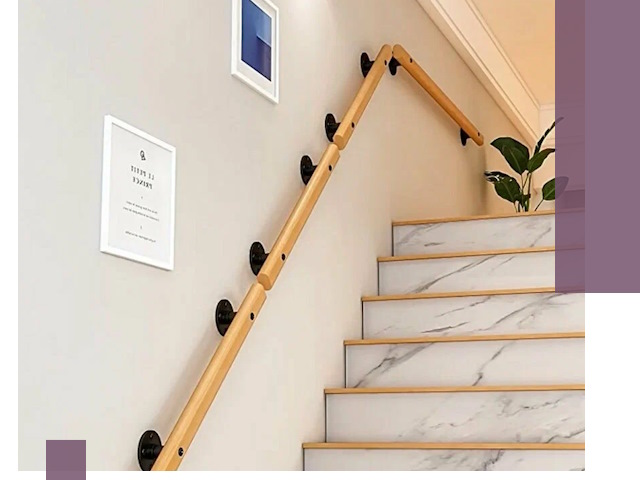 Поручни металлические и деревянные под ключ в Балахне